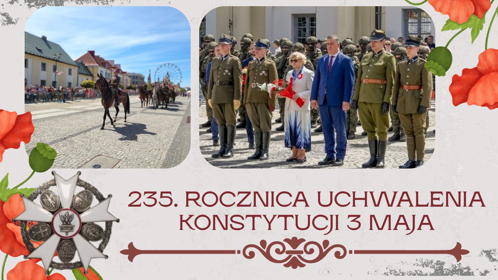 235. rocznica uchwalenia Konstytucji 3 Maja