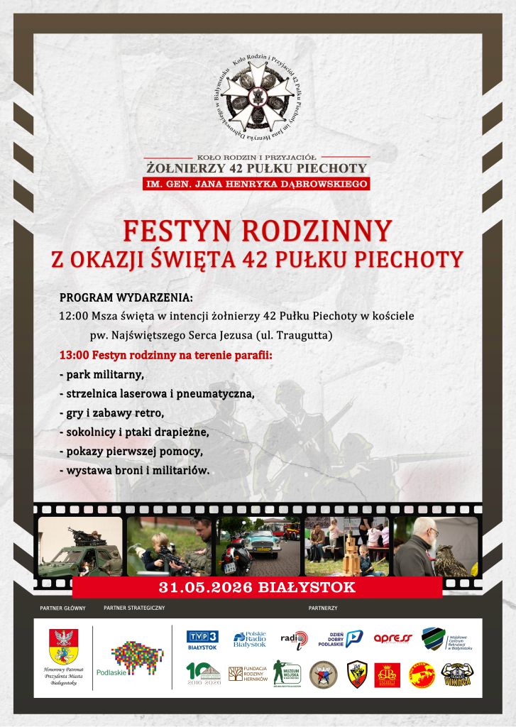 Święto 42 Pułku Piechoty w Białymstoku
