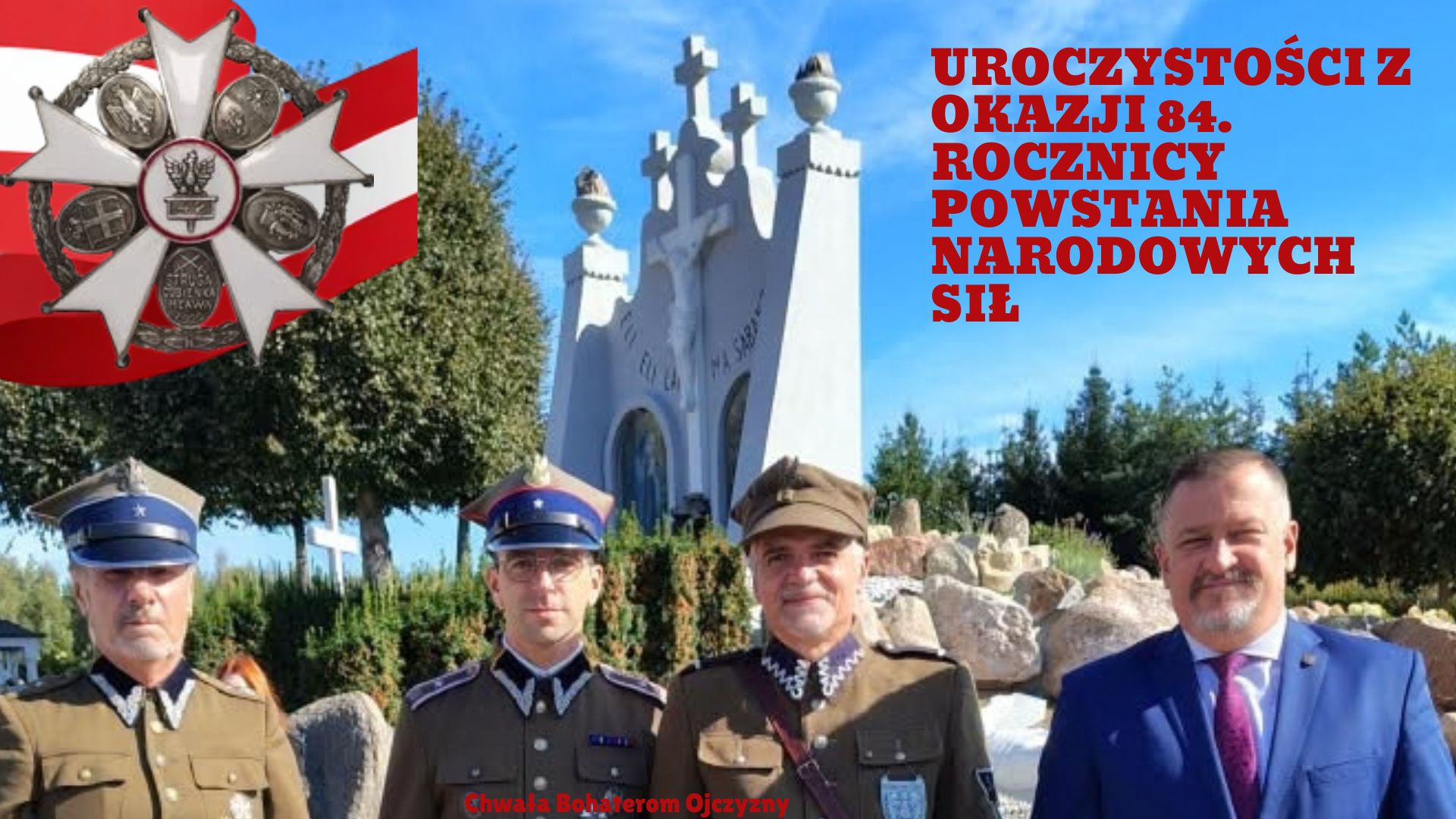 Uroczystości z okazji 84. rocznicy powstania Narodowych Sił Zbrojnych